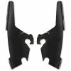 Memphis Shades Batwing Fairing Black Mounting Plates Only