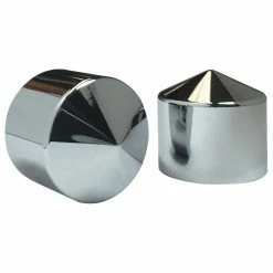 Ciro Chrome Rocker Box Bolt Caps