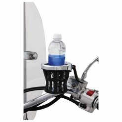 Ciro Chrome Drink Holder With Mirror Mount