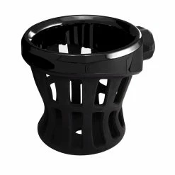 Ciro Black Drink Holder With 7/8"-1" Bar Mount