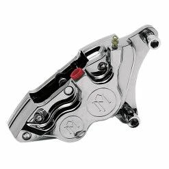 Performance Machine Polished Direct Bolt-on 4 Piston Front Brake Caliper