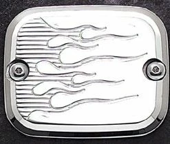 Joker Machine Flamed Master Cylinder Cover