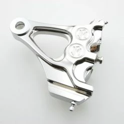 Performance Machine Chrome Direct Bolt-on 4 Piston Rear Caliper