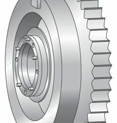 V-Twin Manufacturing Hydraulic Rear Brake Drum