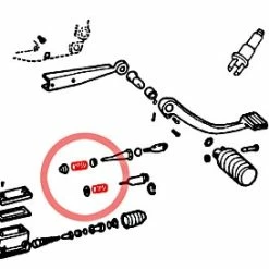 V-Twin Manufacturing Brake Plunger Return Spring