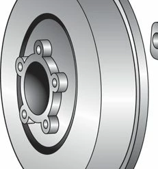 V-Twin Manufacturing Front Brake Drum