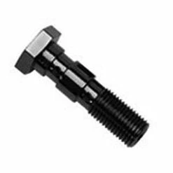 Goodridge Shadow Black Chrome Stainless Steel 10mm X 1.25 Double Banjo Bolt