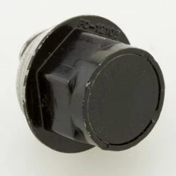 V-Twin Manufacturing Black Rear Master Cylinder Cap