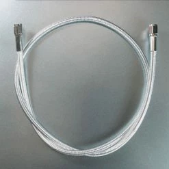 Magnum Universal Polished Braided Brake Line