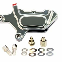 GMA By BDL Smooth Chrome M Style Front Single-Disc Brake Caliper