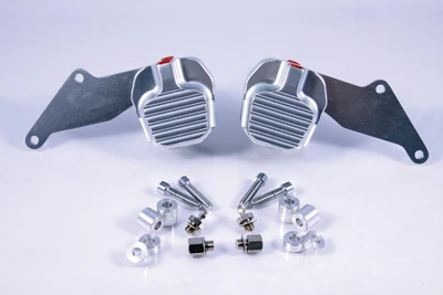 GMA 200DD 1949-84 FL, FLH Front Brake Kit Classic Clear Anodized