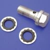 V-Twin Manufacturing 10mm Chrome Banjo Bolt