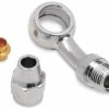 Drag Specialties 3/8" / 10MM Chrome 35° Banjo Fitting