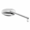 BikeMaster Chrome Lined Oval Tube Mirror