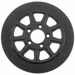 Lyndall Racing Brakes Lyndall Brakes Smooth 9-Spoke 11.8 Front Black Rotor