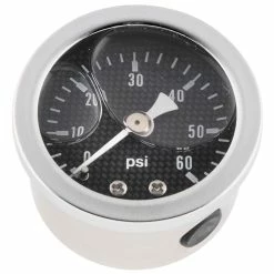 Biker's Choice Liquid Filled Oil Pressure Gauge