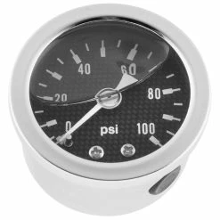 Biker's Choice Liquid Filled Oil Pressure Gauge