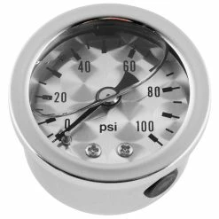 Biker's Choice Liquid Filled Oil Pressure Gauge