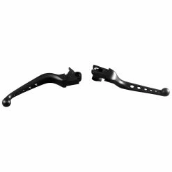 Biker's Choice 5 Hole Lever Set Black