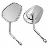 Biker's Choice Tapered Short Stem Mirrors Chrome
