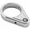 Biker's Choice Clutch Cable Clamp 1-1/4" Chrome Slotted