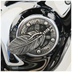 Chrome Dome Aged Aluminum Feather Points Cover