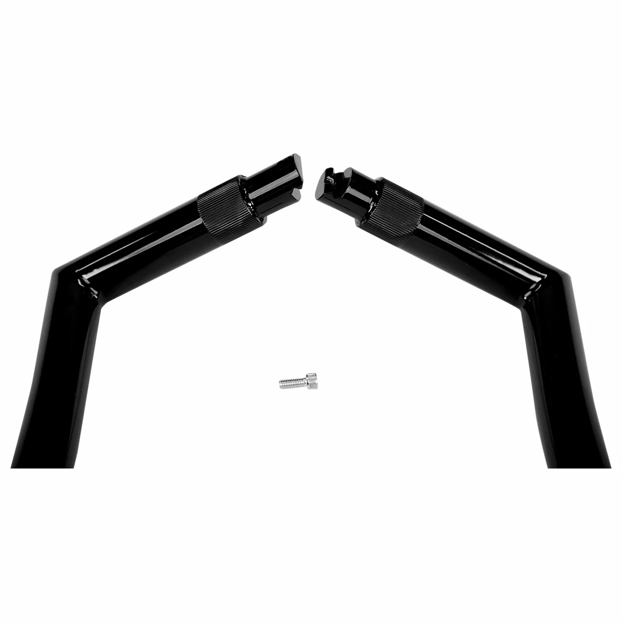 FBI Fat Baggers 1-1/4" Black EZ Install Pointed Top Handlebar - Image 3