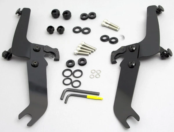 Memphis Shades Sportshield Black Trigger Lock Mount Kit W/ Light Bar