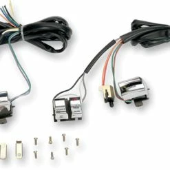 Drag Specialties Chrome Handlebar Switch Kit