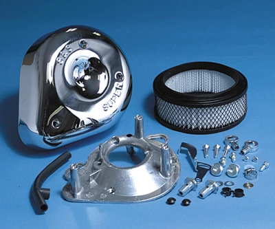 S&S Cycle Teardrop Air Cleaner Kit For S&S Super E/G