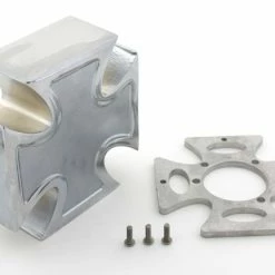 V-Twin Manufacturing Chrome Maltese Cross Air Cleaner Cover For CV Carburetor