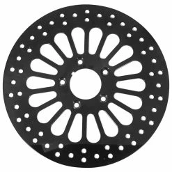 V-Factor Rear Super Spoke Black Brake Rotor