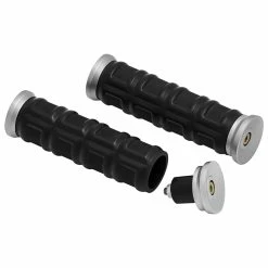 Kuryakyn Dillinger 1" Silver Grips