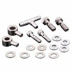 J&P Cycles Head 1/2" And 3/8" Breather Bolt Kit