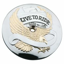 J&P Cycles Live To Ride Air Cleaner Insert