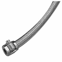 J&P Cycles Steel Braided Fuel Line Kit