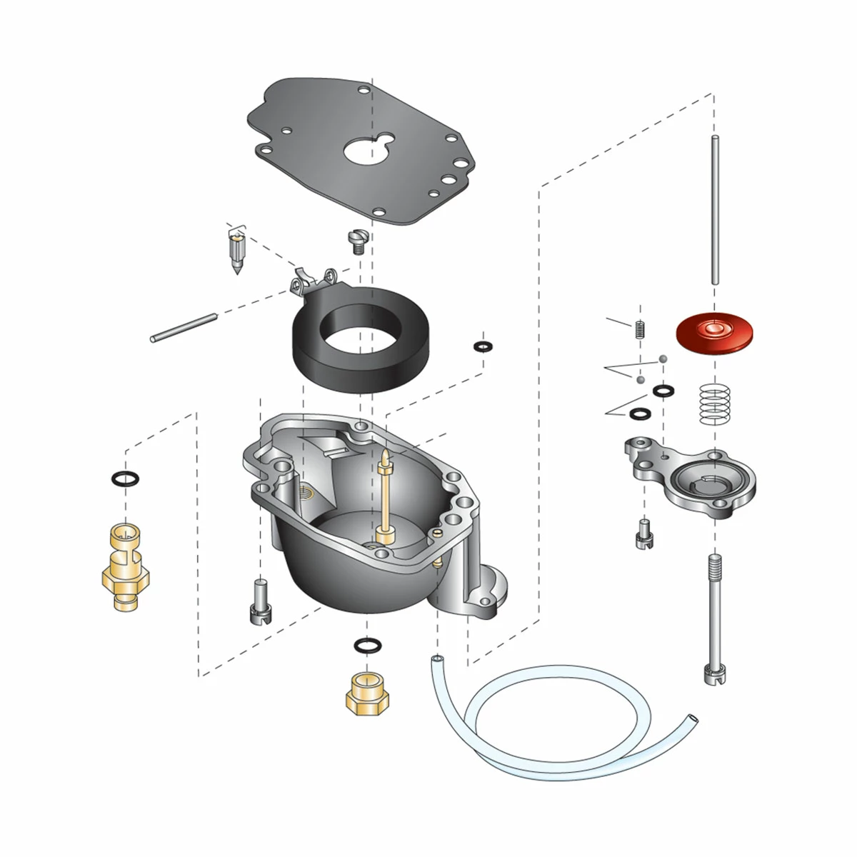 S&S Cycle Accelerator Pump Diaphragm - Image 2