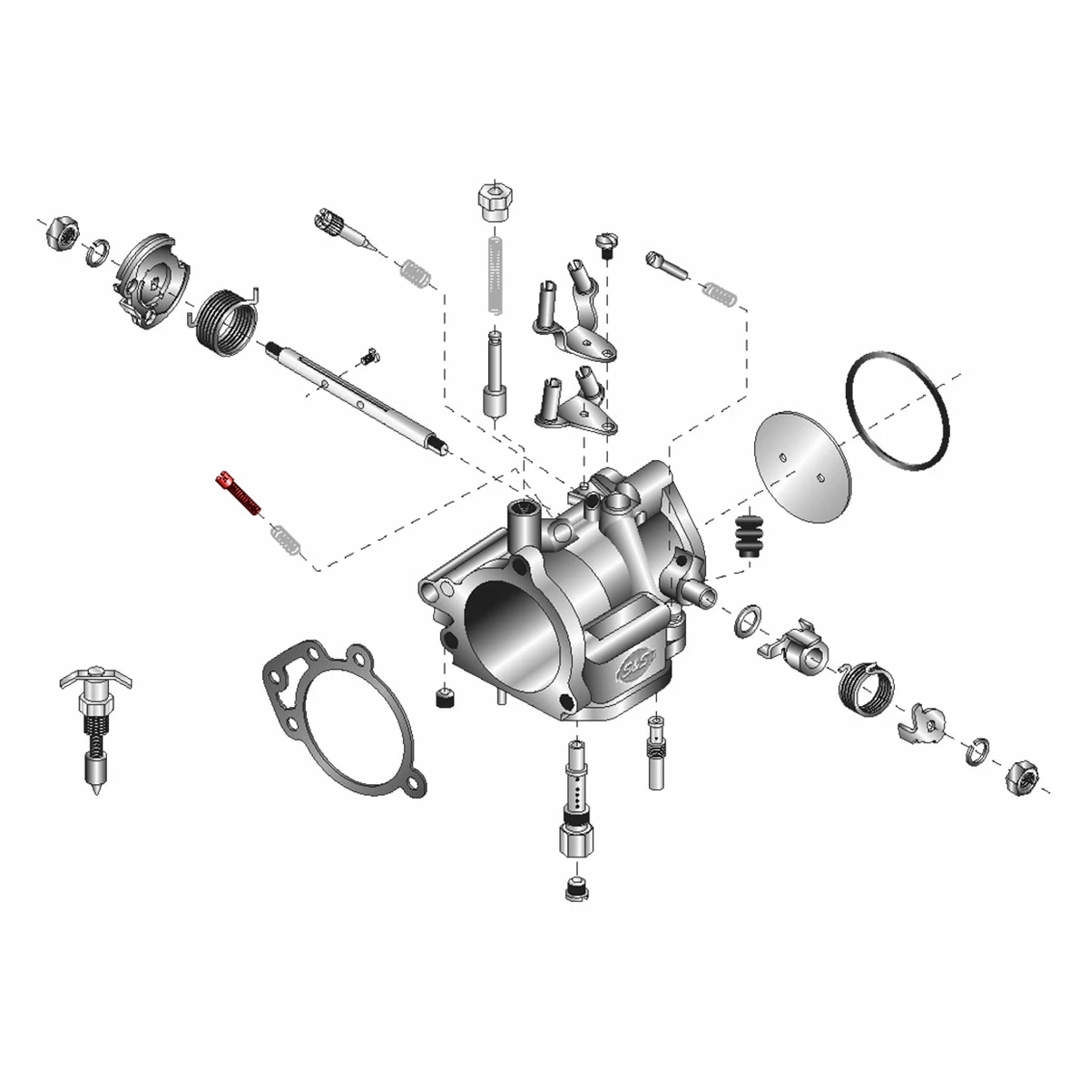 S&S Cycle Idle Speed Screw - Image 2