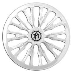 Performance Machine Roulette Faceplate For SuperGas Air Cleaner Chrome