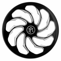 Performance Machine Black/Polished Torque Faceplate For SuperGas Air Cleaner