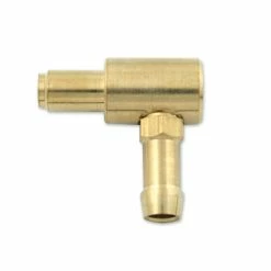 V-Twin Manufacturing High Flow Fuel Inlet Brass