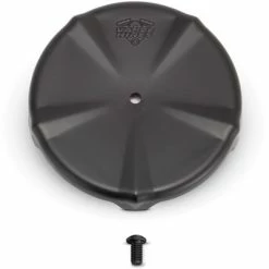 Vance & Hines VO2 Skullcap Crown Air Cleaner Insert Smooth Black