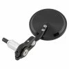BikeMaster DC Folding Bar End Black Mirror