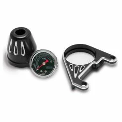 Arlen Ness Deep Cut Oil Pressure Gauge Kit