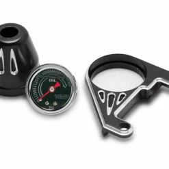 Arlen Ness Deep Cut Oil Pressure Gauge Kit