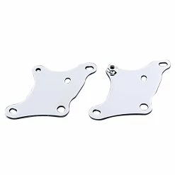 V-Twin Manufacturing Chrome Front Lower Motor Mount Plate Set