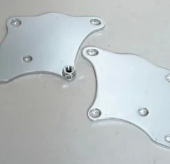 V-Twin Manufacturing Front Lower Motor Mount Plate Set