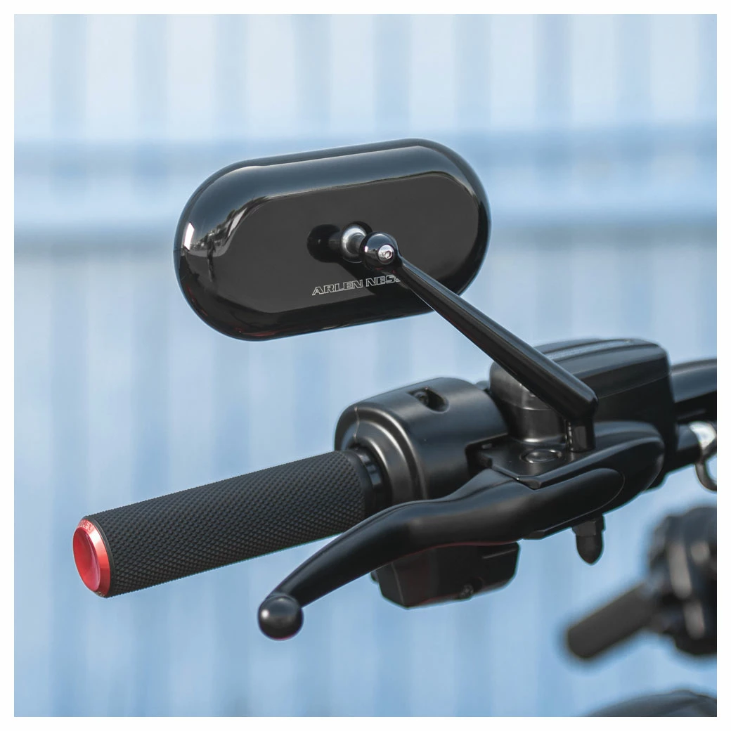 Arlen Ness Anodized Red Knurled Grips - Image 2