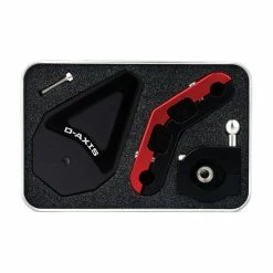 Driven Red D Axis Bar End Mirror