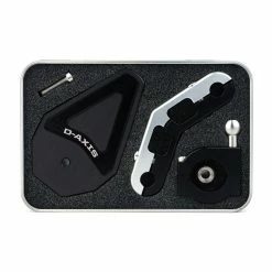 Driven Silver D Axis Bar End Mirror